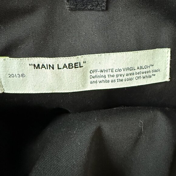 0FF-WHITE Nylon Easy Backpack Cross Arrow Logo c/o Virgil Abloh - Picture 11 of 13